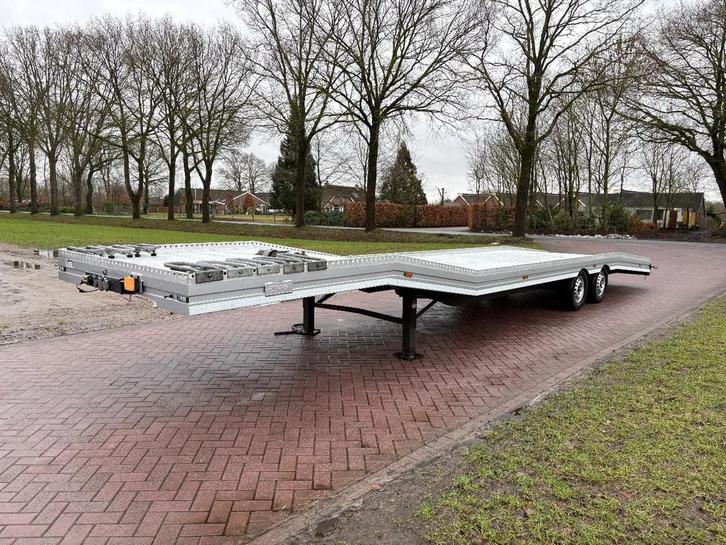 VELDHUIZEN Be oplegger ambulance auto transporter 5.5 TON, Auto's, Vrachtwagens, Bedrijf, Te koop, Aanhangers en Opleggers, Overige brandstoffen