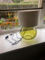 Vintage Ikea groen glazen  lamp ontworpen  door Anne Nilsson, Ophalen of Verzenden