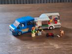 Lego City 60117 Auto met Caravan, Ophalen, Zo goed als nieuw, Complete set, Lego