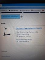 Doc Green Elektrische Step ESA 800, Fietsen en Brommers, Steps, Ophalen, Zo goed als nieuw, Elektrische step (E-scooter), Doc Green