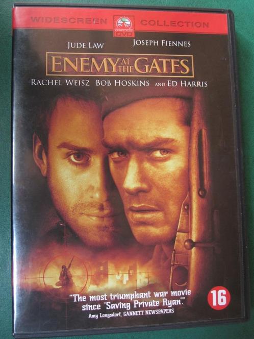 Enemy at the Gates (2001), Cd's en Dvd's, Dvd's | Actie, Zo goed als nieuw, Oorlog, Vanaf 16 jaar, Ophalen of Verzenden