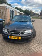 Saab 9-3 1.8 T Cabrio 2004 mokkabruin, Auto's, Voorwielaandrijving, 1998 cc, 4 cilinders, 4 stoelen