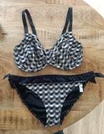 Prima donna bikini 75 H broekje 44 ZGAN zwart wit goud 75H, Zwart, Ophalen of Verzenden, Zo goed als nieuw, Bikini