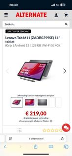 Lenovo Tab M11 (ZADB0299SE) 11 tablet, Computers en Software, Tablet-hoezen, Ophalen, Nieuw
