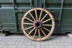 Wagenwiel, origineel houten wagenwiel, ø90 cm. KIJK NU!, Ophalen