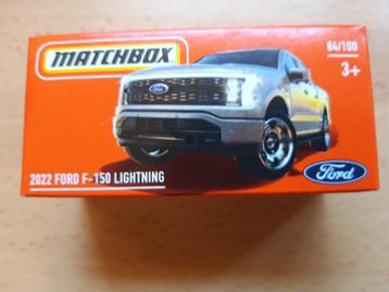 Matchbox Ford F-150 Lightning 2022 Pick-Up - NIEUW in doos beschikbaar voor biedingen