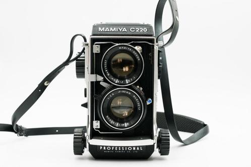 Mamiya C220 Professional 6x6 TLR + Sekor 80mm F2.8 BlueDot, Audio, Tv en Foto, Fotocamera's Analoog, Gebruikt, Spiegelreflex, Overige Merken