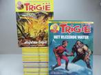 Trigie 1 t/m 35 - complete Oberon serie, Boeken, Stripboeken, Complete serie of reeks, Ophalen of Verzenden, Gelezen, Don lawrence