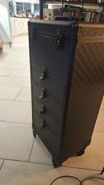 Proffesionele visagie trolley weekdeal €199, Zwart, Ophalen of Verzenden, Zo goed als nieuw, Met slot
