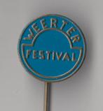 Weert Weerter Festival speldje, Verzamelen, Speldjes, Pins en Buttons, Gebruikt, Niet vindbaar, Niet vindbaar, Speldje of Pin