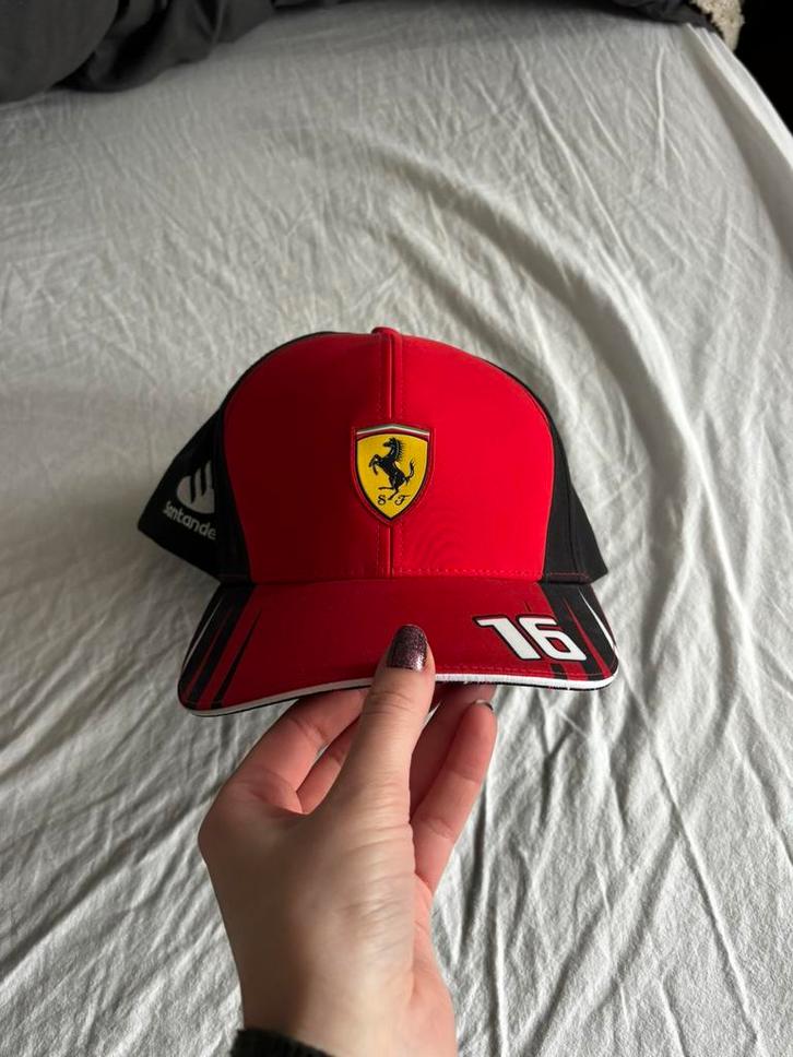 Charles Leclerc 16 Ferrari pet Formula 1, Kleding | Heren, Hoeden en Petten, Nieuw, Pet, One size fits all, Ophalen of Verzenden