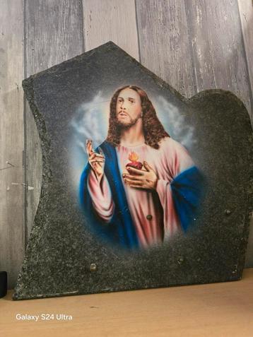 Jezus Beeld op een Granieten plaat beschikbaar voor biedingen