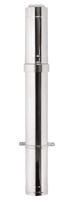 Ubbink Rolux buitenwandsysteem rookgasdoorvoer 80 / 125 mm, Ophalen of Verzenden, Nieuw, Ventilator en Afzuiger