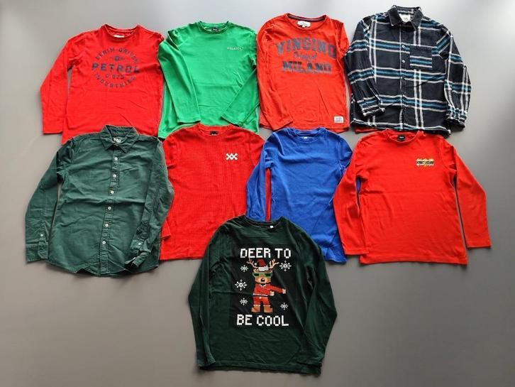 Bovenkleding pakket winter jongen - maat 158/164 - 9 stuks, Kinderen en Baby's, Kinderkleding | Kinder-kledingpakketten, Gebruikt