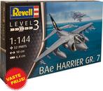 BAe Harrier GR.7 Revell 1/144, Hobby en Vrije tijd, Modelbouw | Vliegtuigen en Helikopters, 1:72 tot 1:144, Revell, Nieuw, Ophalen of Verzenden