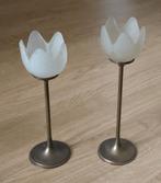 kandelaars tulp-design koper, volgnr 23, Huis en Inrichting, Woonaccessoires | Kandelaars en Kaarsen, Overige kleuren, Brons of Koper