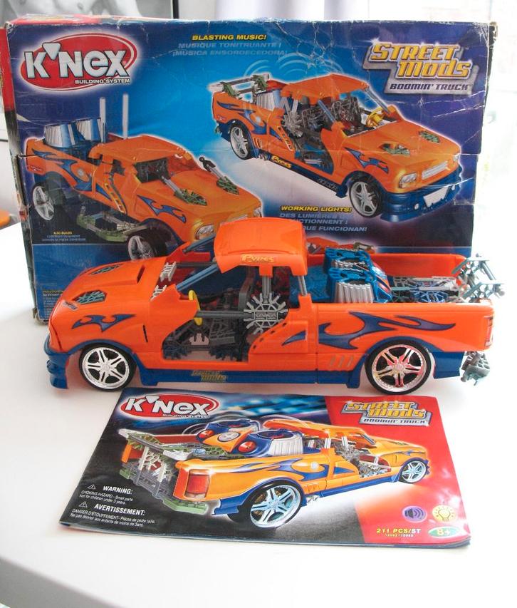 K'nex Street Mods Boomin' Truck 2005 Knex Model 1206, Kinderen en Baby's, Speelgoed | Bouwstenen, Gebruikt, K'nex, Ophalen of Verzenden