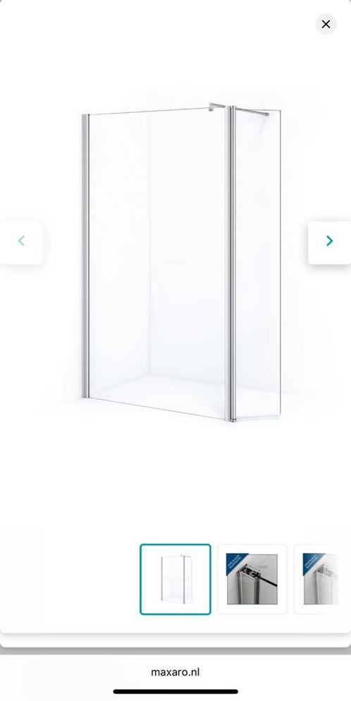 Zircon Comfort Inloopdouche | 110 cm + verlengstuk 30 cm, Huis en Inrichting, Badkamer | Complete badkamers, Nieuw, Ophalen