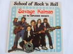 LP Savage Kalman And The Explosion Rockets, Ophalen of Verzenden, Zo goed als nieuw, 12 inch, Rock-'n-Roll
