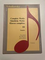Tsjaikovski Complete Works Piano Sonates, Muziek en Instrumenten, Bladmuziek, Klassiek, Ophalen of Verzenden, Zo goed als nieuw