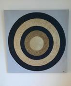 Wanddecoratie, schilderij textuur 100x100cm, Ophalen