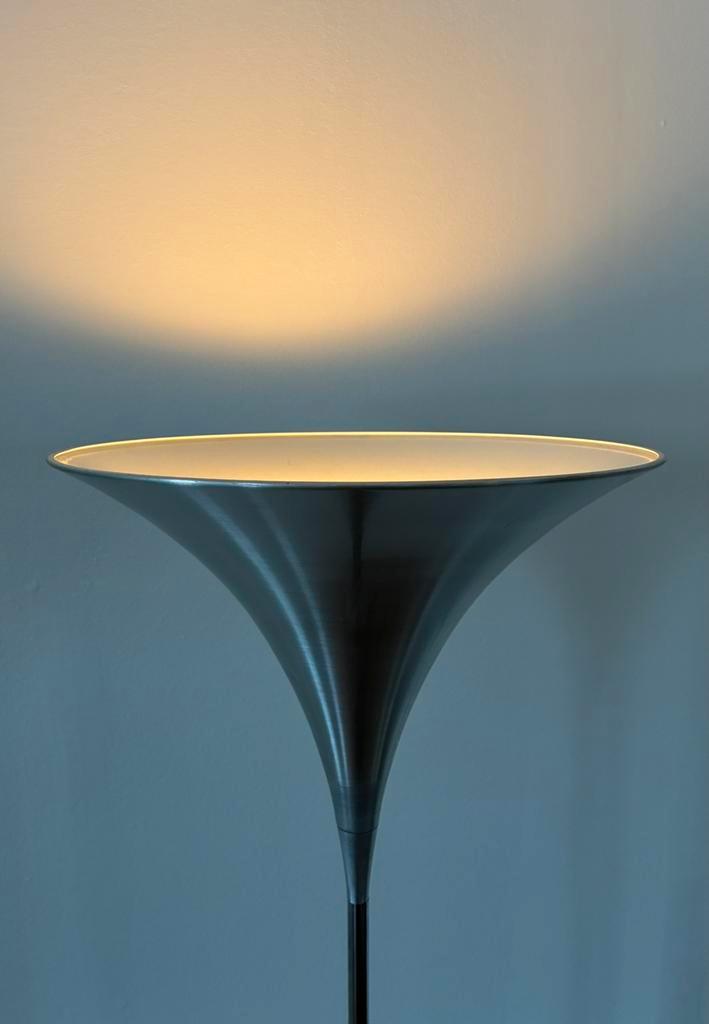 Vintage Doria Leuchten staande lamp trompetlamp, Huis en Inrichting, Lampen | Vloerlampen, Zo goed als nieuw, 150 tot 200 cm, Ophalen