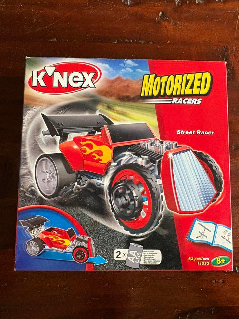K’nex motorized racers - street racer - nieuw!, Ophalen, Nieuw, Bouwen