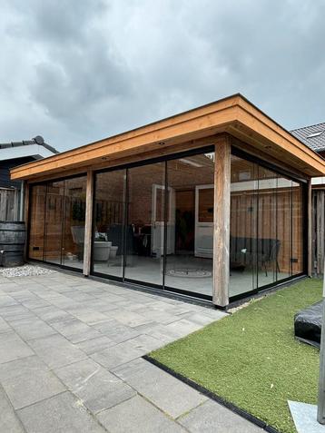Glazen schuifwanden €275,- inc. Montage! beschikbaar voor biedingen