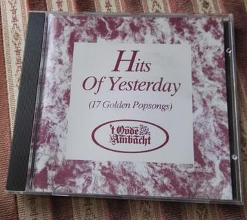 ’t Oude Ambacht – Hits of Yesterday – CD  beschikbaar voor biedingen