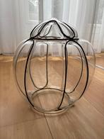 Antieke glazen lampekap, Ophalen of Verzenden