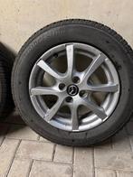 4 velgen met winterbanden Mazda, Ophalen, Gebruikt, 15 inch, Banden en Velgen