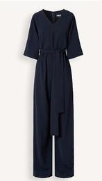 trvl drss jumpsuit midnight blue, Blauw, Ophalen of Verzenden, Zo goed als nieuw, Maat 36 (S)
