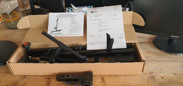 Zo goed als nieuwe rollatorophangbeugel scootmobiel, Diversen, Brommobielen en Scootmobielen, Zo goed als nieuw, Ophalen of Verzenden