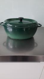 vintage gietijzeren ovale Nomar pan, Huis en Inrichting, Keuken | Potten en Pannen, Gebruikt, Ophalen of Verzenden, Gietijzer
