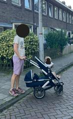 Joolz geo duo/tweeling, Kinderen en Baby's, Kinderwagens en Combinaties, Gebruikt, Verstelbare duwstang, Ophalen, Kinderwagen