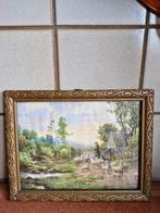 Herder met zijn schapen, Antiek en Kunst, Ophalen of Verzenden