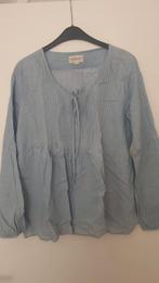 Luchtige denim bloes van Ralph Lauren mt XL, Ophalen of Verzenden, Zo goed als nieuw, Maat 46/48 (XL) of groter, Blauw