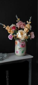 Vaas inclusief bloemen, Ophalen of Verzenden, Zo goed als nieuw, Binnen