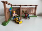 4280 Playmobil Schutting met fietsen en tuingereedschap, Kinderen en Baby's, Ophalen of Verzenden, Zo goed als nieuw, Complete set