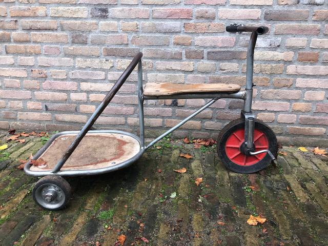 Vintage schoolfietsjes vier stuks, Antiek en Kunst, Curiosa en Brocante, Ophalen