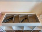 Ikea Komplement lade 100x35cm + inzetbakjes - ZGAN, Ophalen, Kunststof, 100 tot 150 cm, Zo goed als nieuw