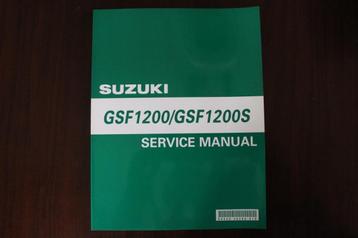 Suzuki GSF1200 Bandit 2005 service manual GSF1200S beschikbaar voor biedingen