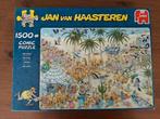 Jan van Haasteren Puzzel - 1500 Stukjes - de oase, Ophalen, 500 t/m 1500 stukjes, Zo goed als nieuw