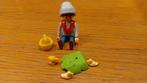 playmobil poppetje met eendjes en gras          4549, Ophalen of Verzenden, Gebruikt, Complete set