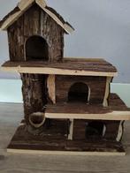 Houten huisje voor een knaagdier., Ophalen of Verzenden, Gebruikt