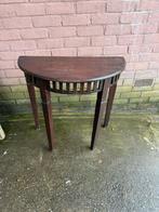 Antieke halfronde consoletafel, Antiek en Kunst, Antiek | Meubels | Tafels, Ophalen