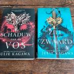 Schaduw en de Vos en ziel van het zwaard van Julie Kagawa, Boeken, Fantasy, Ophalen of Verzenden, Zo goed als nieuw