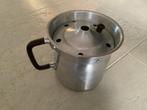 Oude ouderwetse melkkoker melk koker vintage pan, Ophalen of Verzenden, Overige materialen