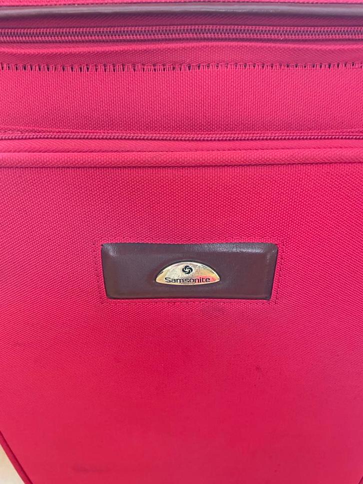 Handbagage koffer - Samsonite, Sieraden, Tassen en Uiterlijk, Koffers, Gebruikt, Zacht kunststof, Minder dan 50 cm, Minder dan 35 cm