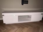 Tv meubel hoogglans wit, Huis en Inrichting, Kasten | Televisiemeubels, Ophalen, Gebruikt, 150 tot 200 cm, Minder dan 100 cm